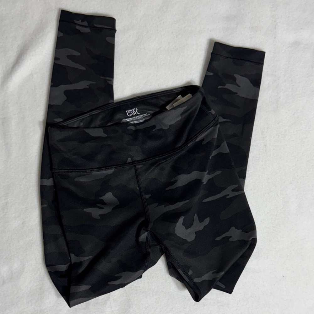 Athleta Girl Dark Camo Chit Chat Leggings